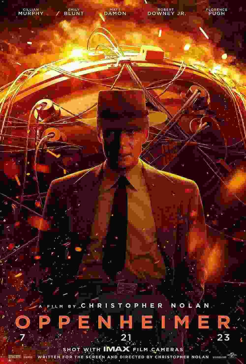 Oppenheimer movie streaming in HD via IPTV